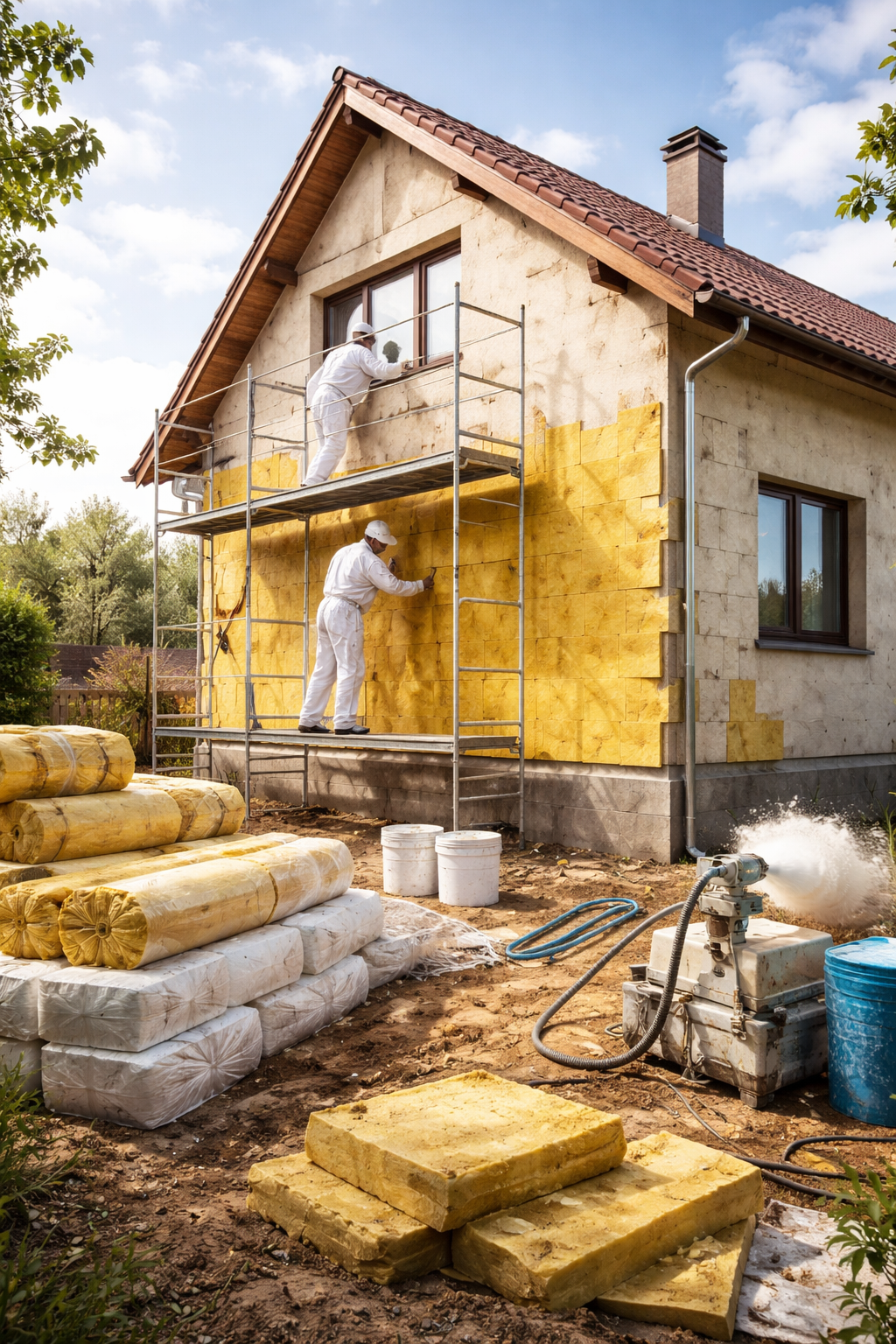 Профессиональное утепление домов в Нижнекамске — тепло, надежность, экономия