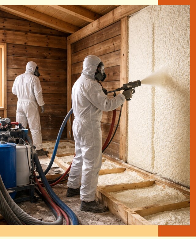 Утепление бани ппу в Нижнекамске под ключ от 4258 руб./м2 | ТепломастерНжм - напыление и монтаж ппу