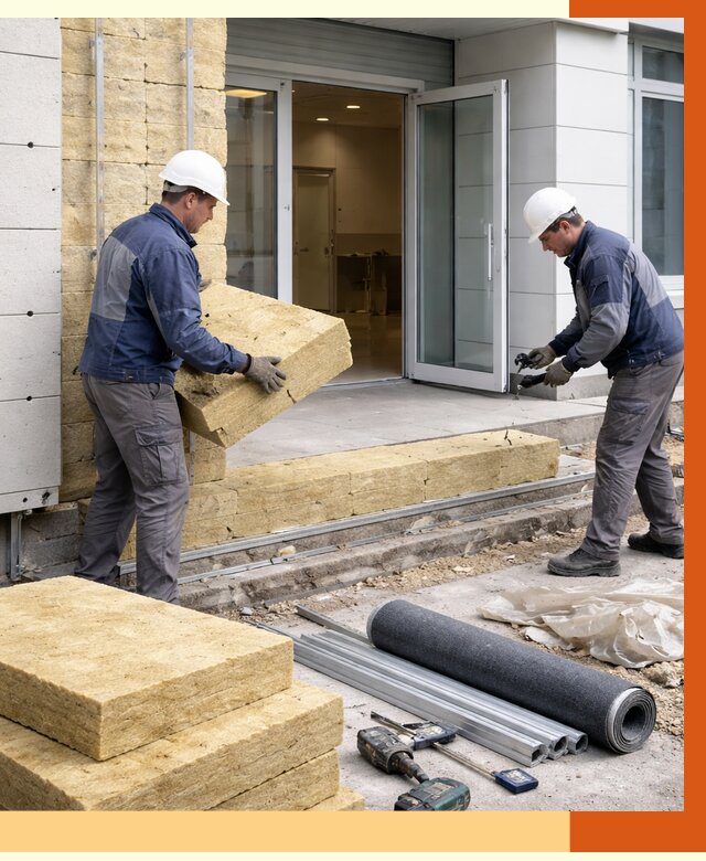 Утепление медицинского центра в Нижнекамске под ключ от 12674 руб./м² | ТепломастерНжм